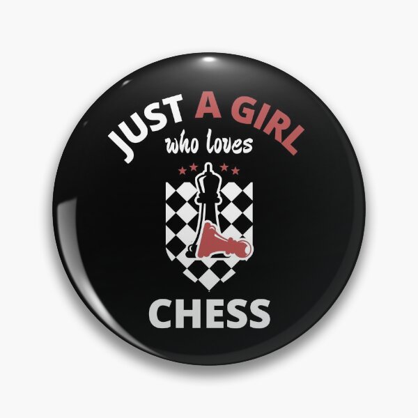 Item preview, Just A Girl Who Loves Chess designed and sold by ModkMerch.