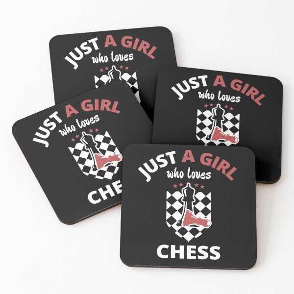 Item preview, Just A Girl Who Loves Chess designed and sold by ModkMerch.