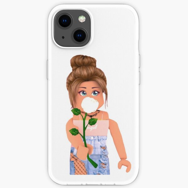 Roblox girl iPhone Soft Case