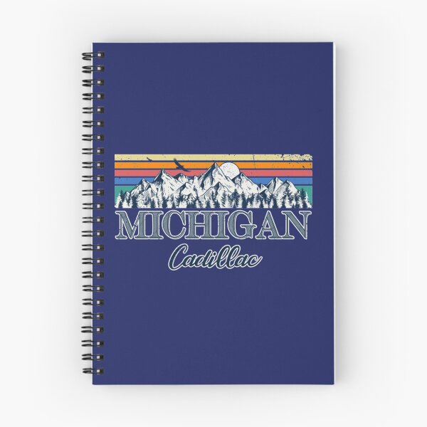 Item preview, Cadillac Michigan Cadillac Michigan Retro Vintage Aesthetic Hanstore designed and sold by abc22shirts.