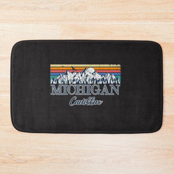 Item preview, Cadillac Michigan Cadillac Michigan Retro Vintage Aesthetic Hanstore designed and sold by abc22shirts.