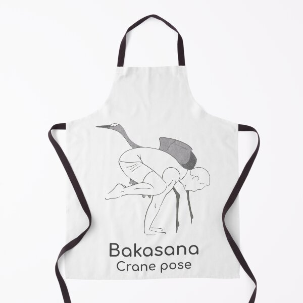 Item preview, Bakasana Crane pose designed and sold by Kaupasi.