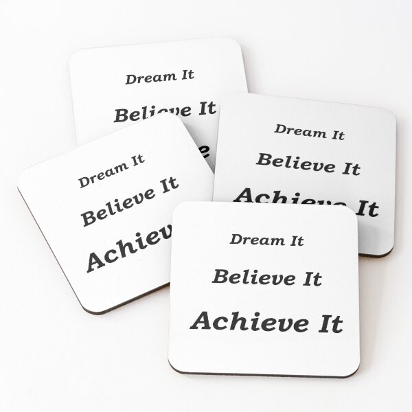 Item preview, Dream it, Believe it, Achieve it designed and sold by Inspirational Creations.