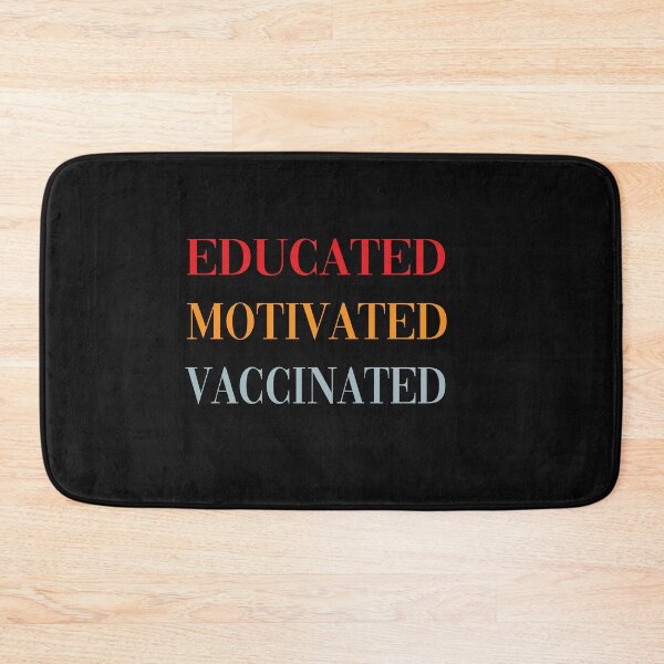 Item preview, Educated Motivated Vaccinated designed and sold by yoyodsing15.