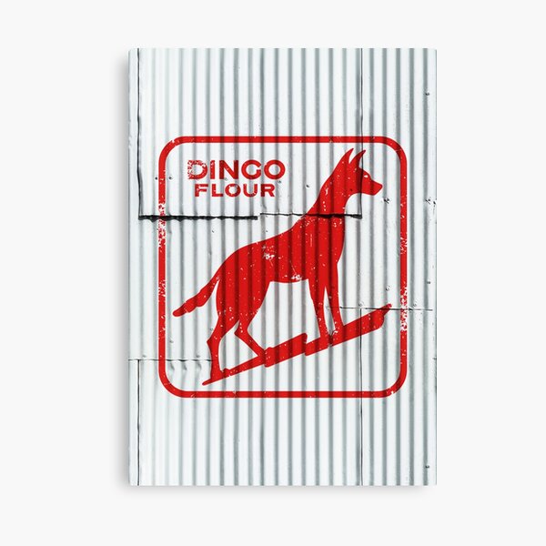 Dingo Flour (Washed & Worn) Canvas Print