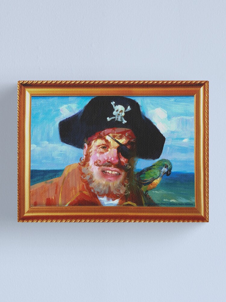 "Spongebob Squarepants Pirate" Canvas Print for Sale by SleekMode | Redbubble