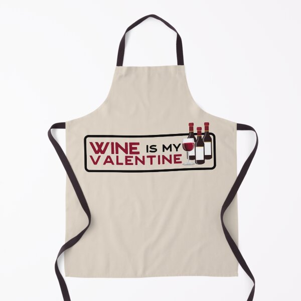 Item preview, Wine is my valentine designed and sold by Atleta-Cali.