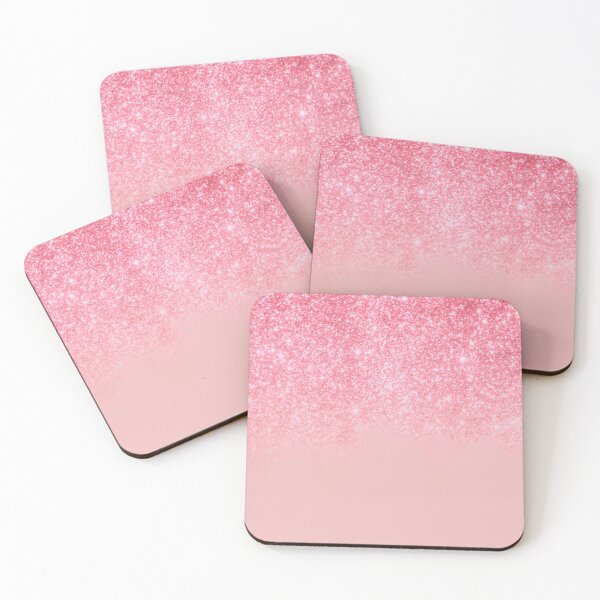 Item preview, Modern Bright pink glitter ombre design pattern designed and sold by Dear-Ashlin.