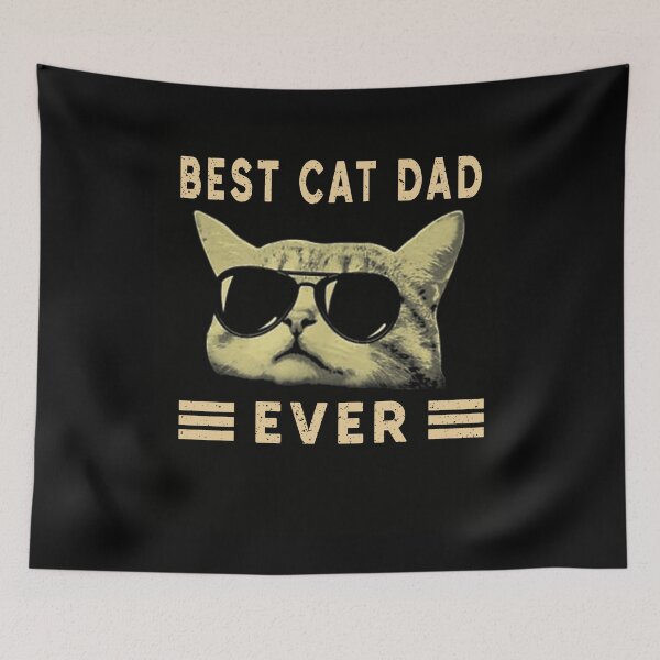 Item preview, Best Cat Dad Ever T-Shirt Cat Daddy Gift T-Shirt designed and sold by NDTStore.