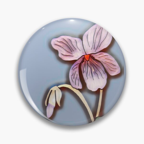 Item preview, Purple floral painting designed and sold by NatureNature.