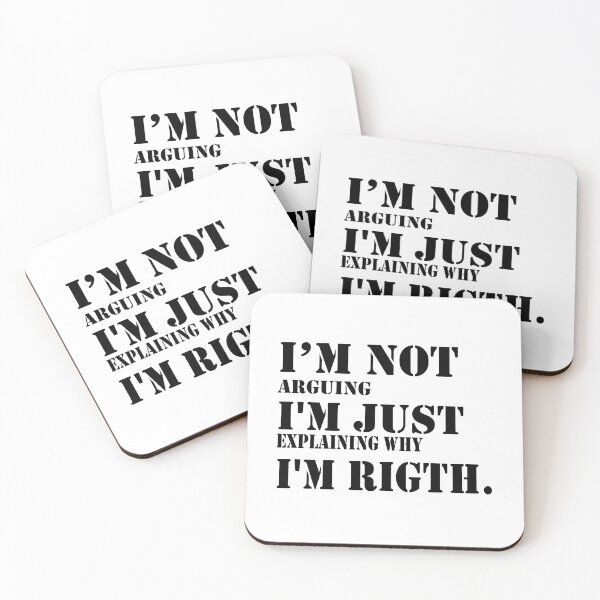 Item preview,  I'm Not Arguing I'm Just Explaining Why I'm Right designed and sold by shaakir.
