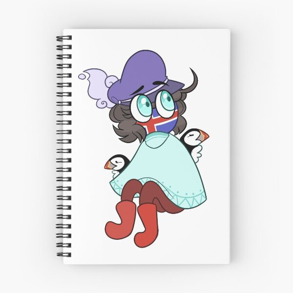 Item preview, Iceland COUNTRYHUMANS designed and sold by Kartoshka Malonka.