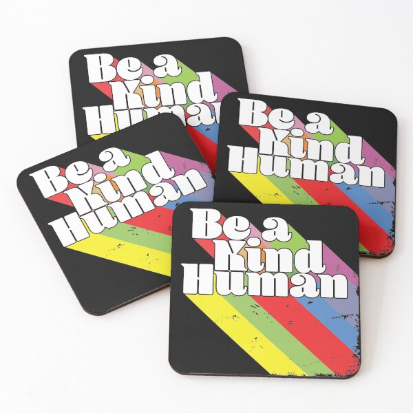 Item preview, Be a Kind Human  designed and sold by Cheeky Companions.