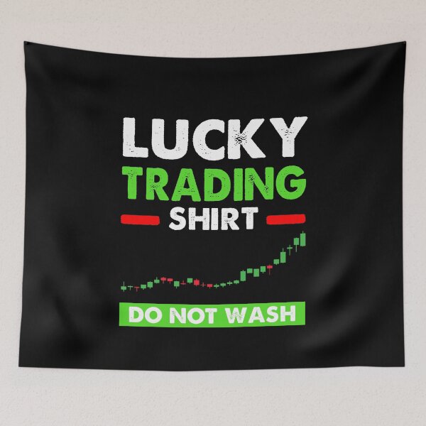 Artikelvorschau, LUCKY TRADING SHIRT WASCHEN SIE KEINEN WEINLESE entworfen und verkauft von ContreiDesign.
