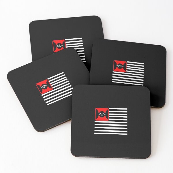 Item preview, Flag of robotron logo in a red background  designed and sold by porfysoundtrack.