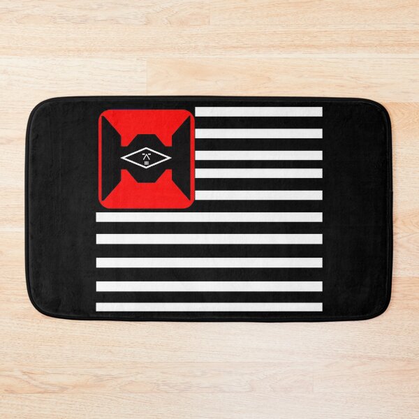 Item preview, Flag of robotron logo in a red background  designed and sold by porfysoundtrack.
