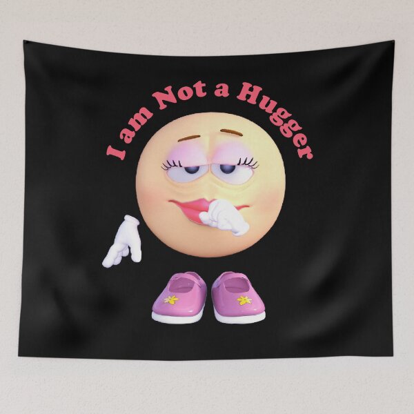 Item preview, I am Not a Hugger Design designed and sold by Paula Helit.
