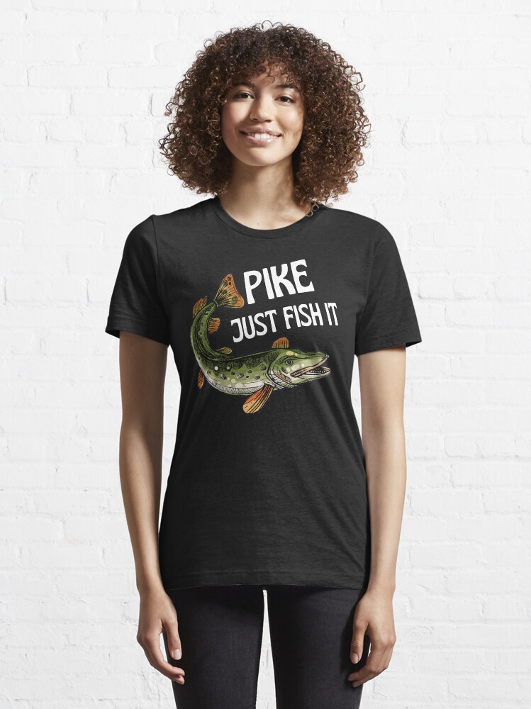 Alternate view of Pike just fish it Essential T-Shirt