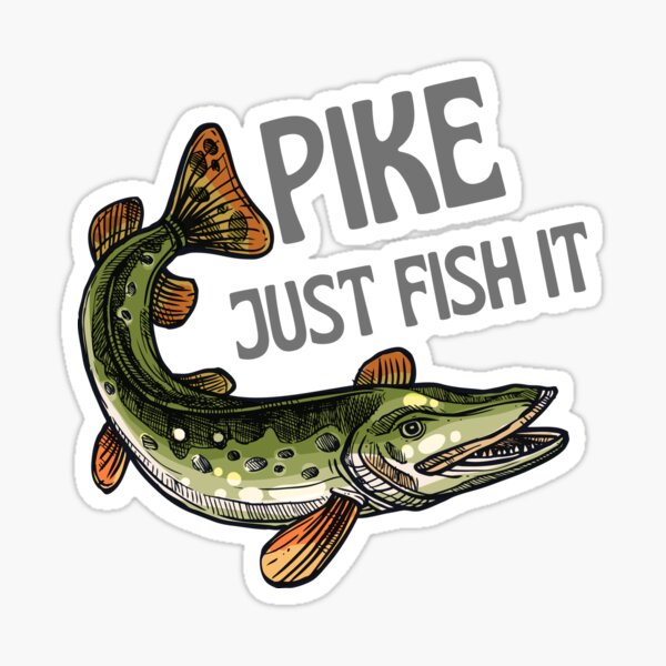 Northern Pike Water Wolf Decal Northern Pike Sticker -  Canada