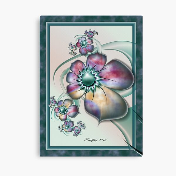 Floral Whimsy Canvas Print