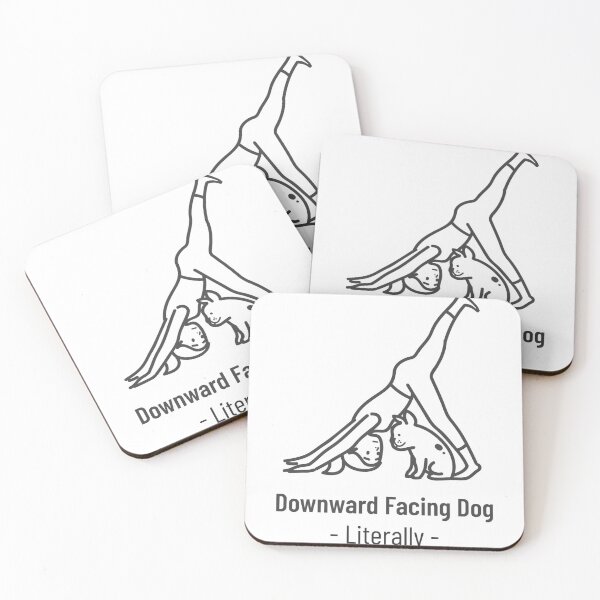 Item preview, Downward Facing Dog Literally designed and sold by Kaupasi.