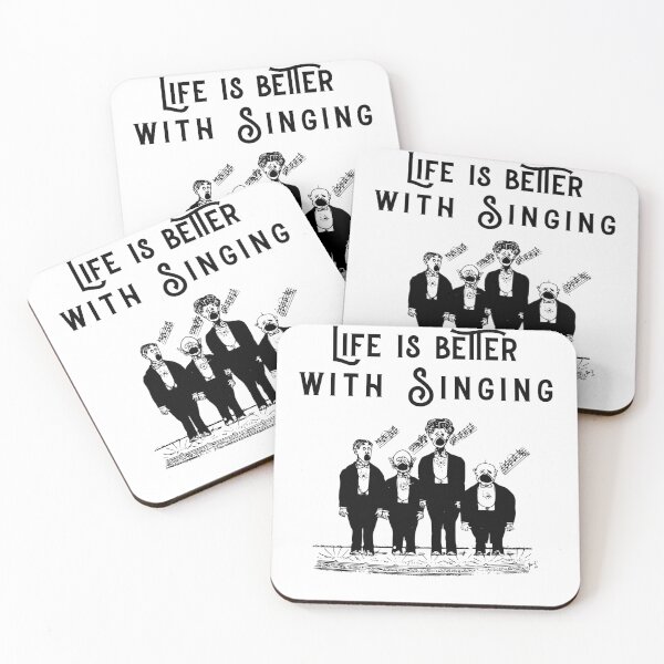 Item preview, Life is better with singing  (comics) designed and sold by Fit & Fun  Gallery.