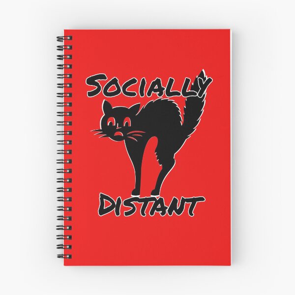 Item preview, Socially Distant Cat designed and sold by Willyboy16.
