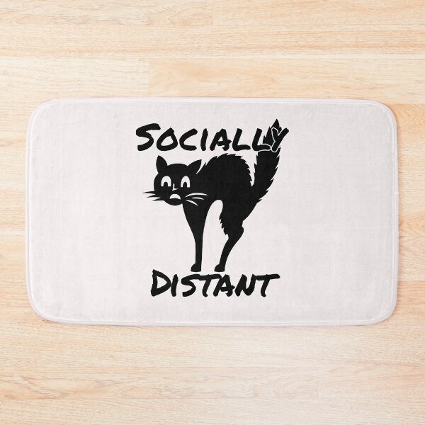 Item preview, Socially Distant Cat designed and sold by Willyboy16.