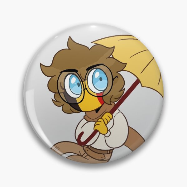 Russia Countryhuman Chibi Udssr Soft Button Pin Customizable