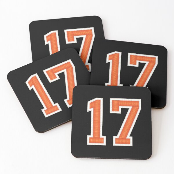 Item preview, Sports Number 17 Jersey seventeen Orange designed and sold by elhefe.