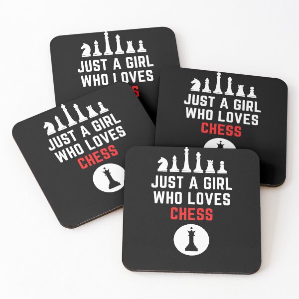 Item preview, Just A Girl Who Loves Chess designed and sold by arjocansupplies.