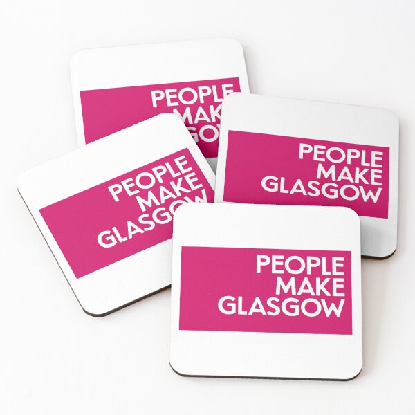 People Make Glasgow Coasters (Set of 4)