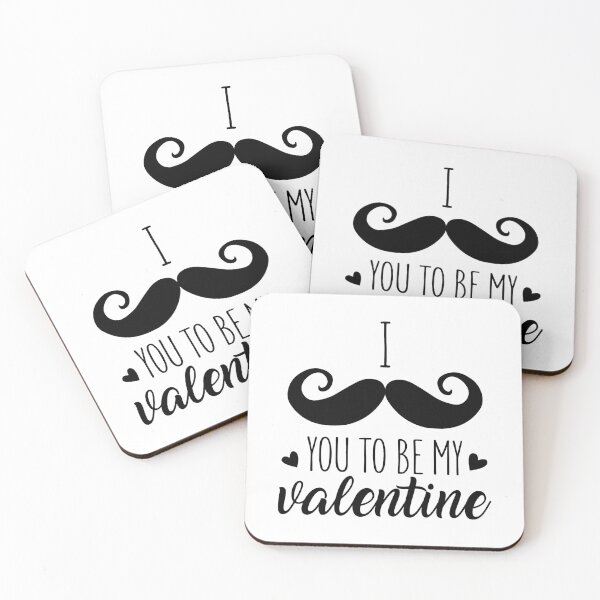 Item preview, i mustache you to be my valentine funny valentines day designed and sold by happinestSHOP.