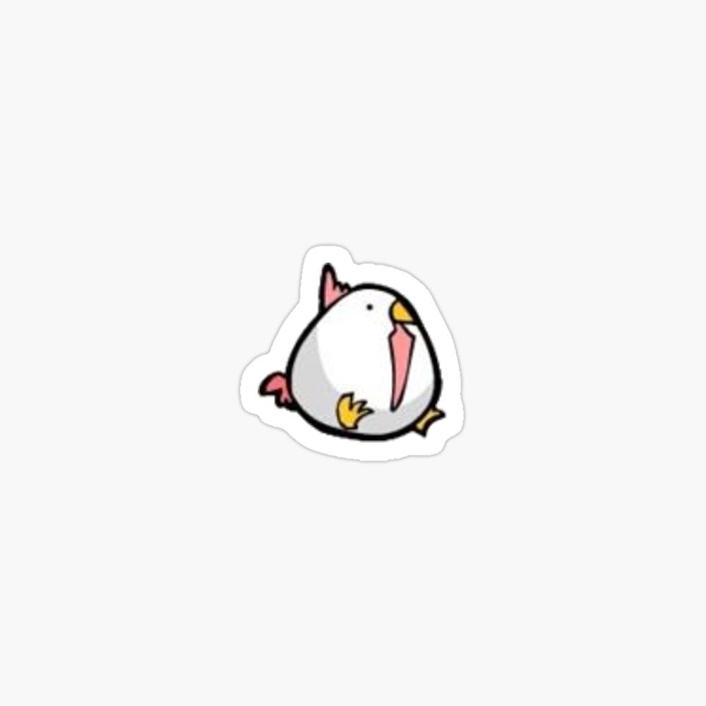 Castle Crasher Pet Chicken Sticker for Sale by InterstellarCo