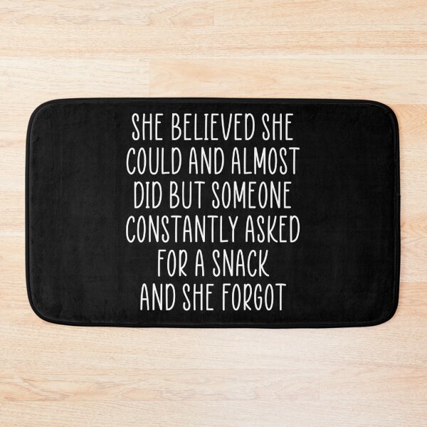 Item preview, She Believed She Could And She Almost Did Funny Mom designed and sold by mographicdesign.