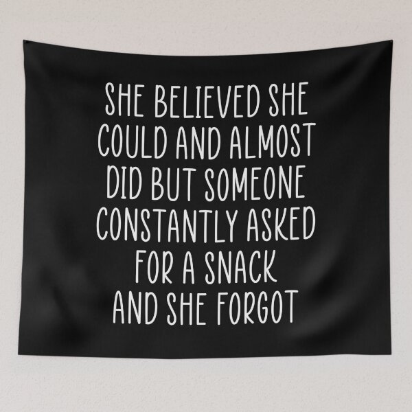 Item preview, She Believed She Could And She Almost Did Funny Mom designed and sold by mographicdesign.