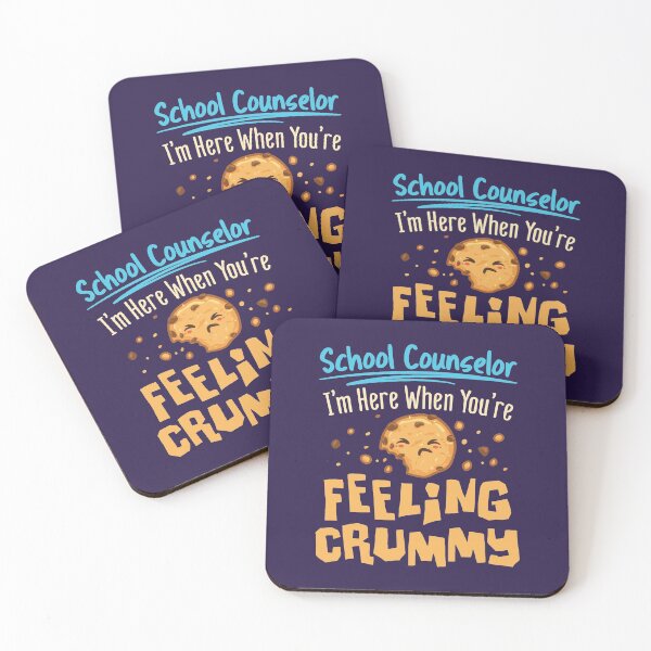 Item preview, School Counselor I'm Here When You're Feeling Crummy designed and sold by jaygo.