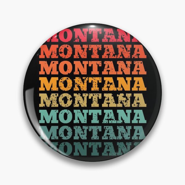 Item preview, Montana - repeated retro vintage sunset colors with a distressed design effect designed and sold by Rhu Creations.