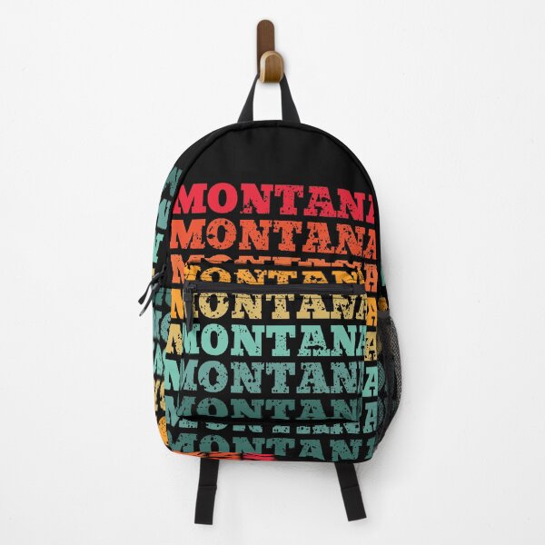 Item preview, Montana - repeated retro vintage sunset colors with a distressed design effect designed and sold by Rhu Creations.