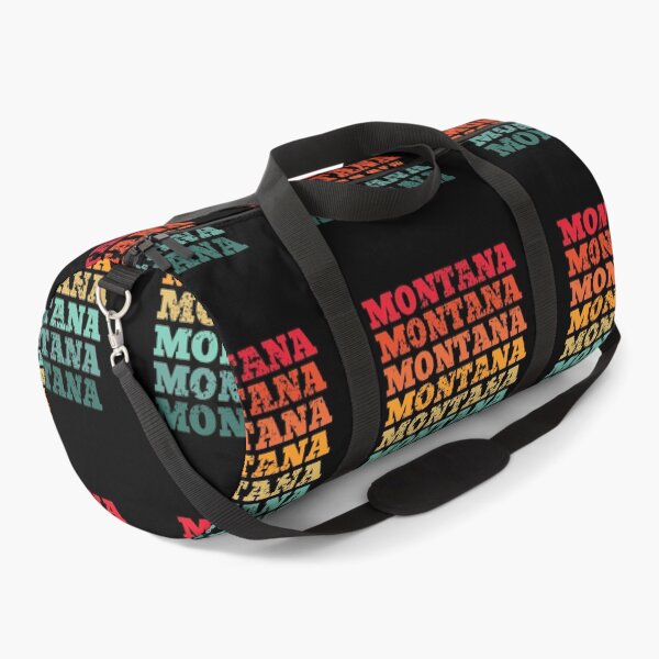Item preview, Montana - repeated retro vintage sunset colors with a distressed design effect designed and sold by Rhu Creations.