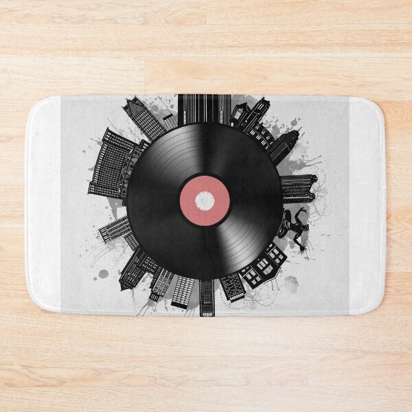 Item preview, detroit skyline vinyl designed and sold by BekimART2.