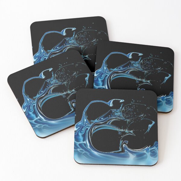 Item preview, Blue wave splash designed and sold by attracdionz.