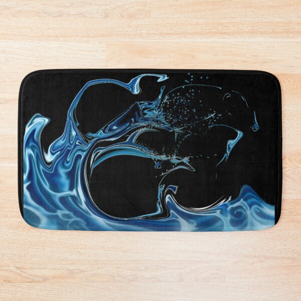 Item preview, Blue wave splash designed and sold by attracdionz.
