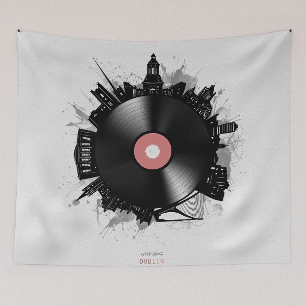 Item preview, dublin skyline vinyl designed and sold by BekimART2.