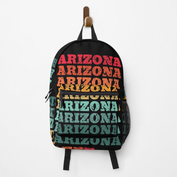 Item preview, Arizona - repeated retro vintage sunset colors with a distressed design effect designed and sold by Rhu Creations.