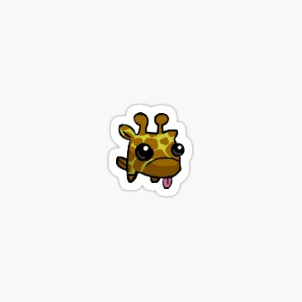 Castle Crasher Pet Giraffey Sticker for Sale by InterstellarCo