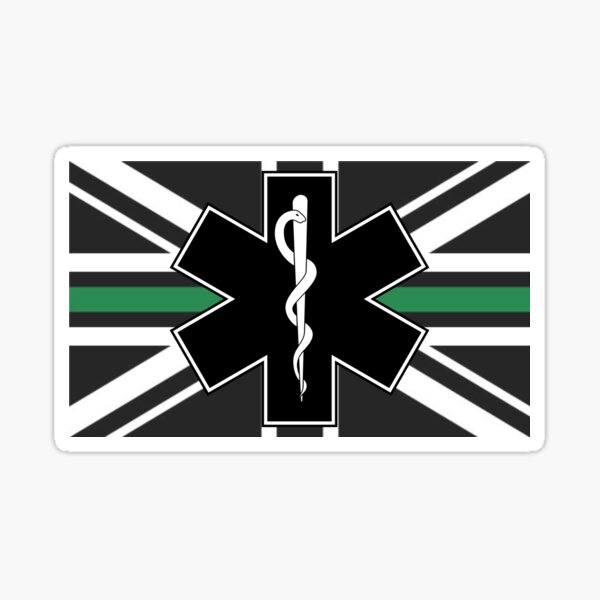 The Thin Green Line Sticker