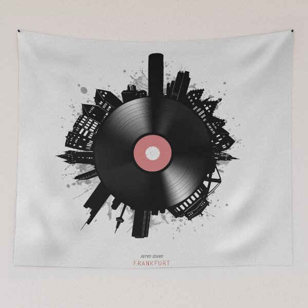 Item preview, frankfurt skyline vinyl designed and sold by BekimART2.