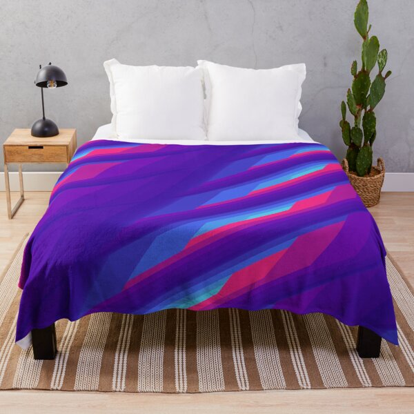 Item preview, Neon Blue pink fluorescent vaporwave light color abstract vents designed and sold by Thecolorschemer.