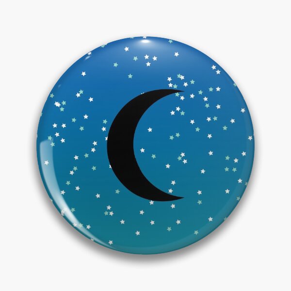 Item preview, Dark Crescent Moon and Stars designed and sold by ShaunSandhu.